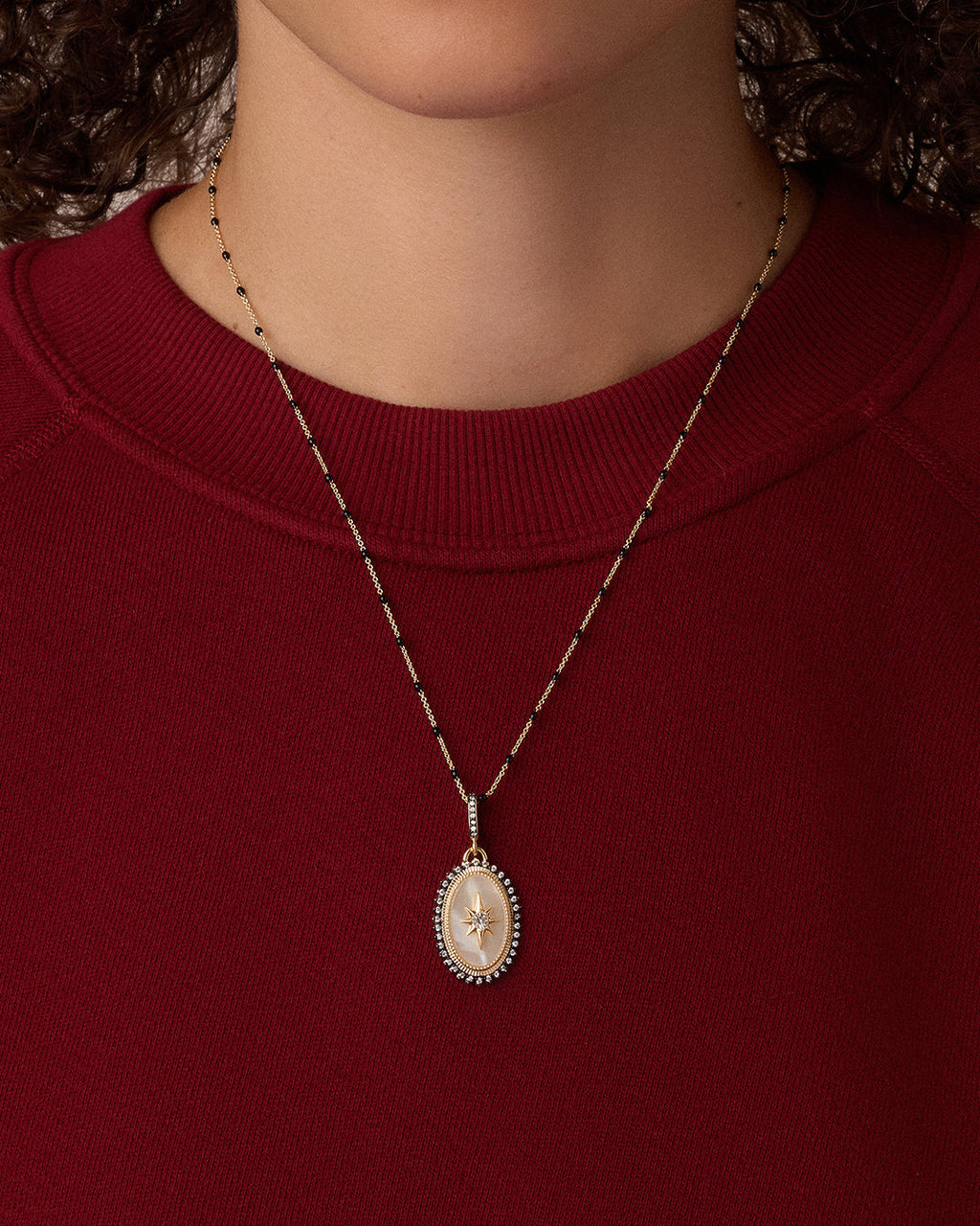 Vintage Burst Coin Parker Charm || option::18K Gold Plated