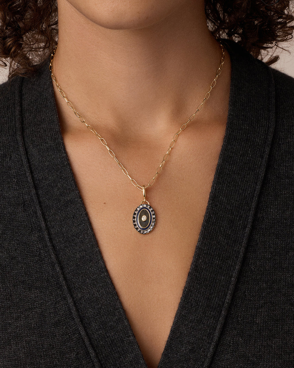 Vintage Coin Parker Charm || option::18K Gold Plated