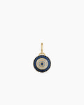 Vintage Evil Eye Coin Parker Charm || option::18K Gold Plated