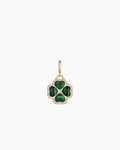 Vintage Clover Parker Charm || option::18K Gold Plated