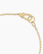 Vintage Burst Charm Necklace || option::18K Gold Plated