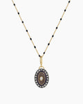 Vintage Coin Charm Necklace || option::18K Gold Plated