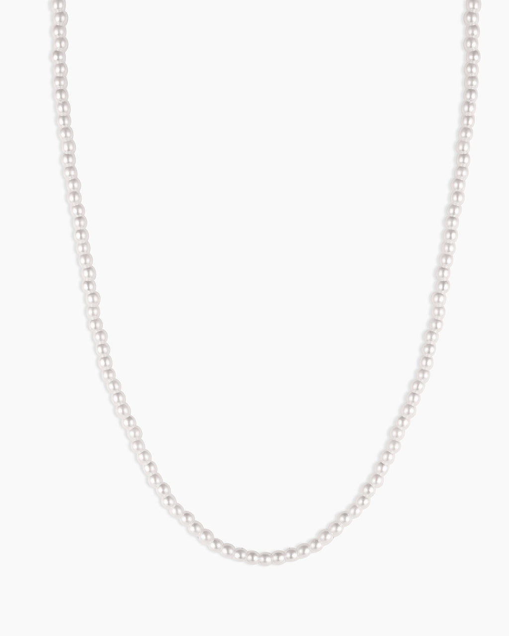 Florence Pearl Necklace || option::18K Gold Plated