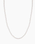 Florence Pearl Necklace || option::18K Gold Plated