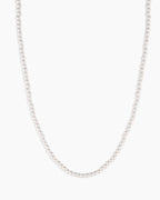 Florence Pearl Necklace || option::18K Gold Plated