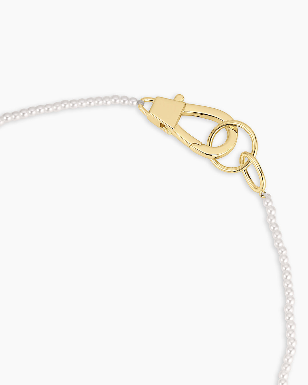 Florence Pearl Necklace || option::18K Gold Plated