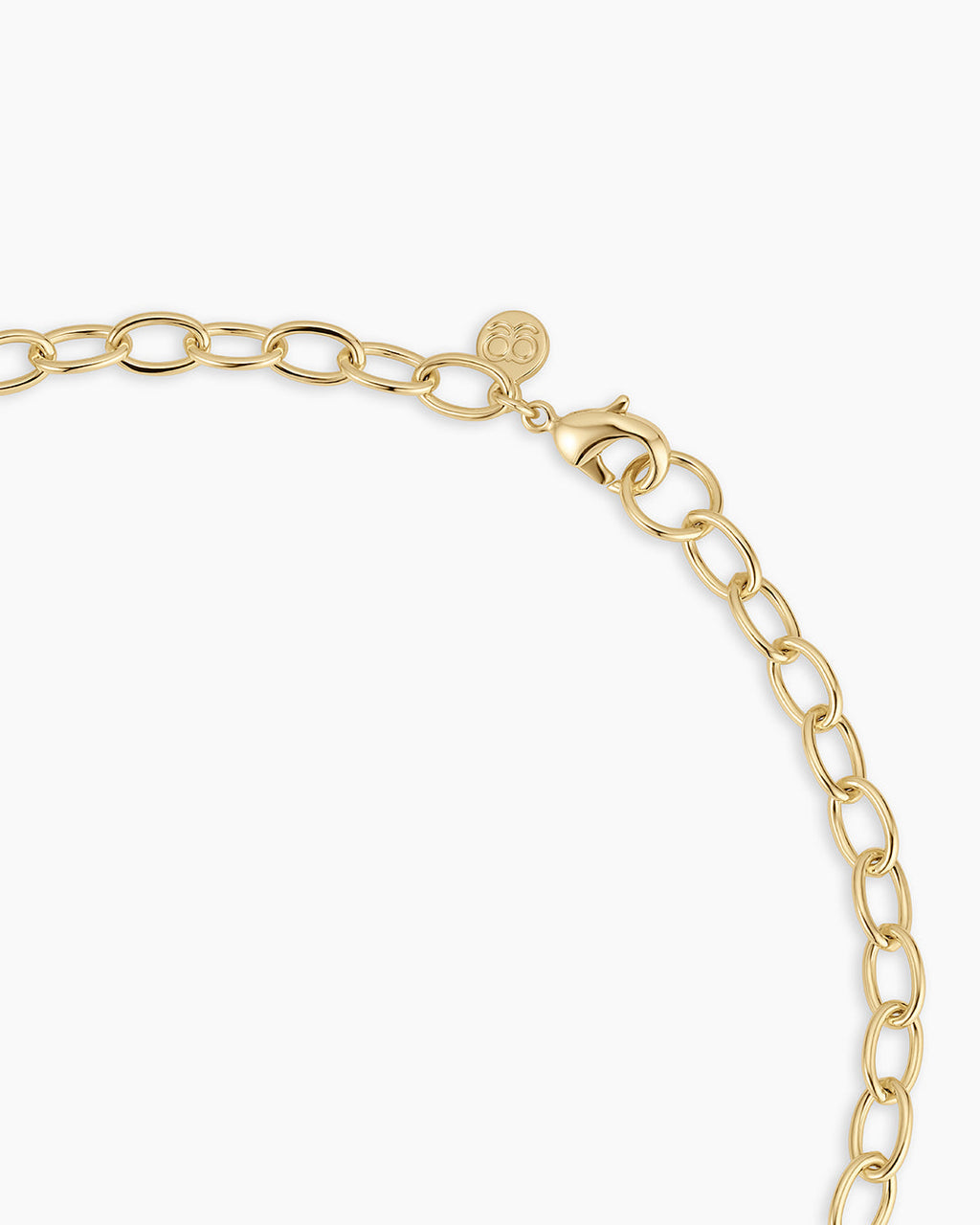 Lou Shimmer Interlocking Necklace || option::18K Gold Plated