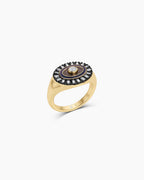 Vintage Coin Ring || option::18K Gold Plated