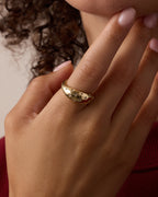 Celeste Ring || option::18K Gold Plated