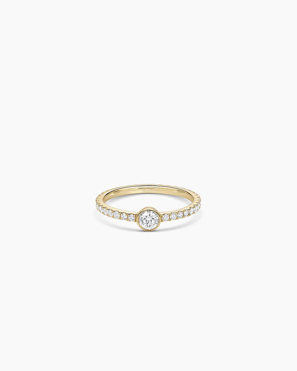 Lab Grown Diamond Circle Eternity Ring || option::14K Solid Gold