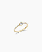 Lab Grown Diamond Circle Eternity Ring || option::14K Solid Gold