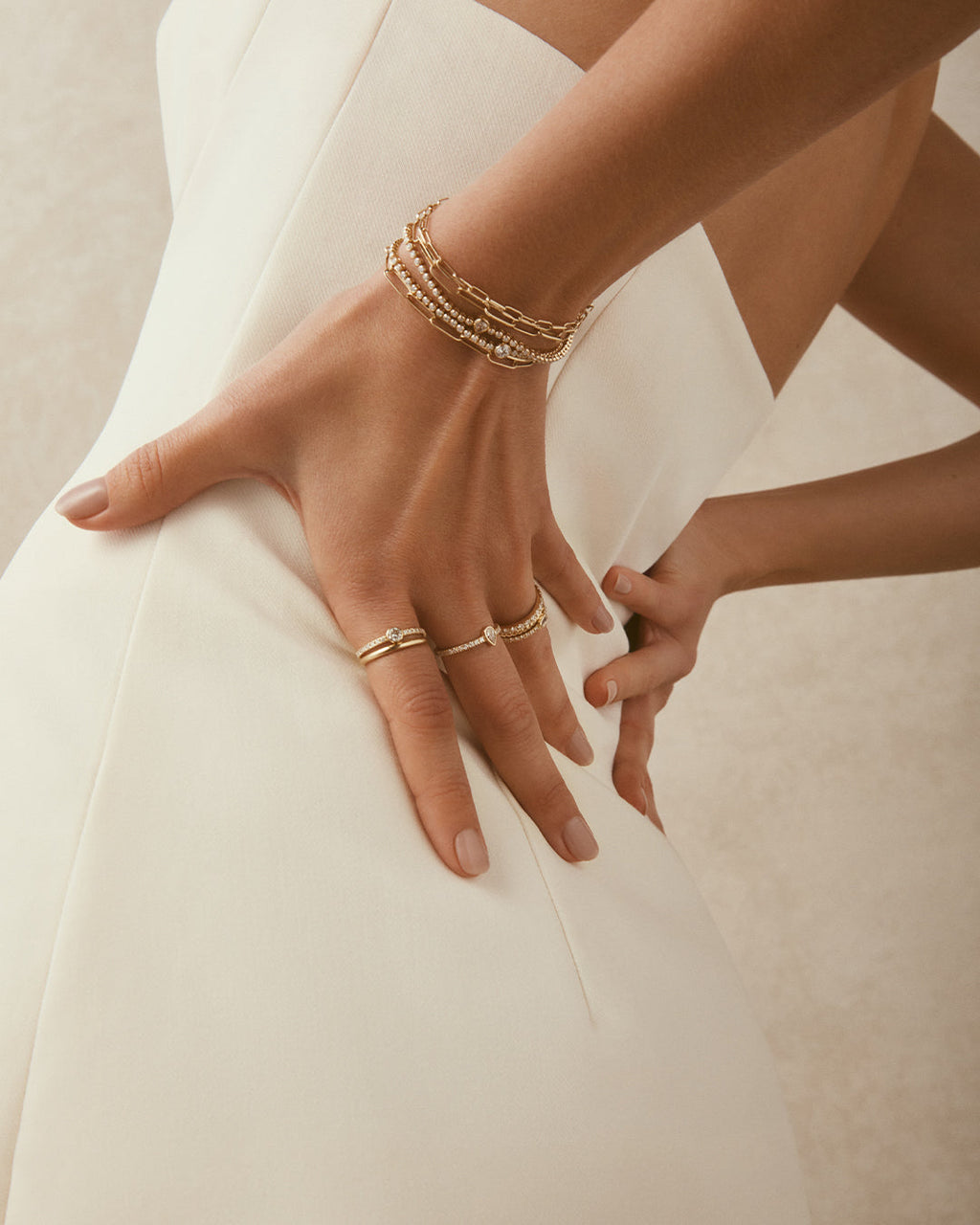 Lab Grown Diamond Circle Eternity Ring || option::14K Solid Gold || set::lab-grown-diamond-circle-eternity-ring-stl