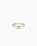 Lab Grown Diamond Pear Eternity Ring || option::14K Solid Gold