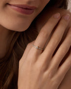 Lab Grown Diamond Pear Eternity Ring || option::14K Solid Gold