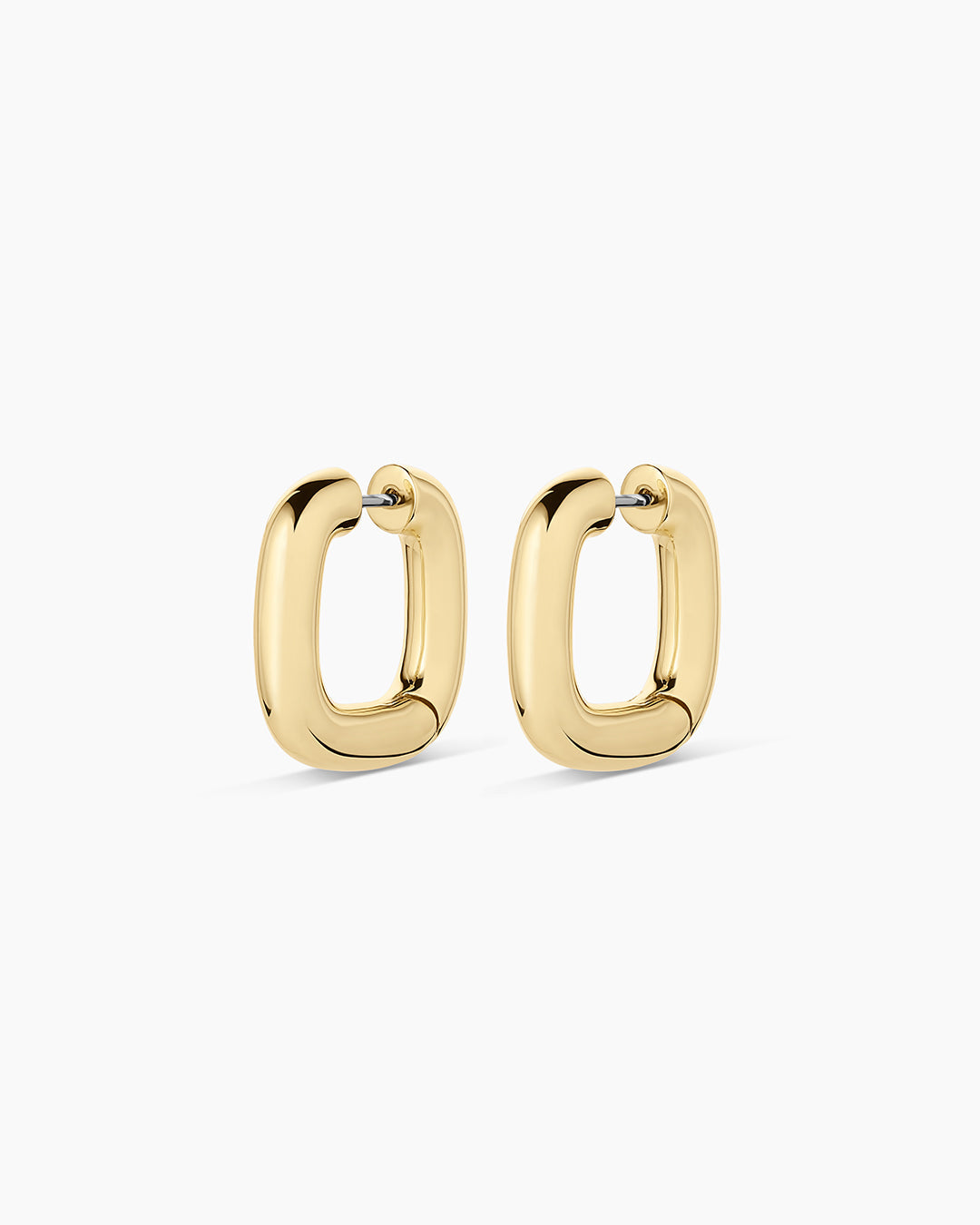 Charlie Hoops || option::18K Gold Plated