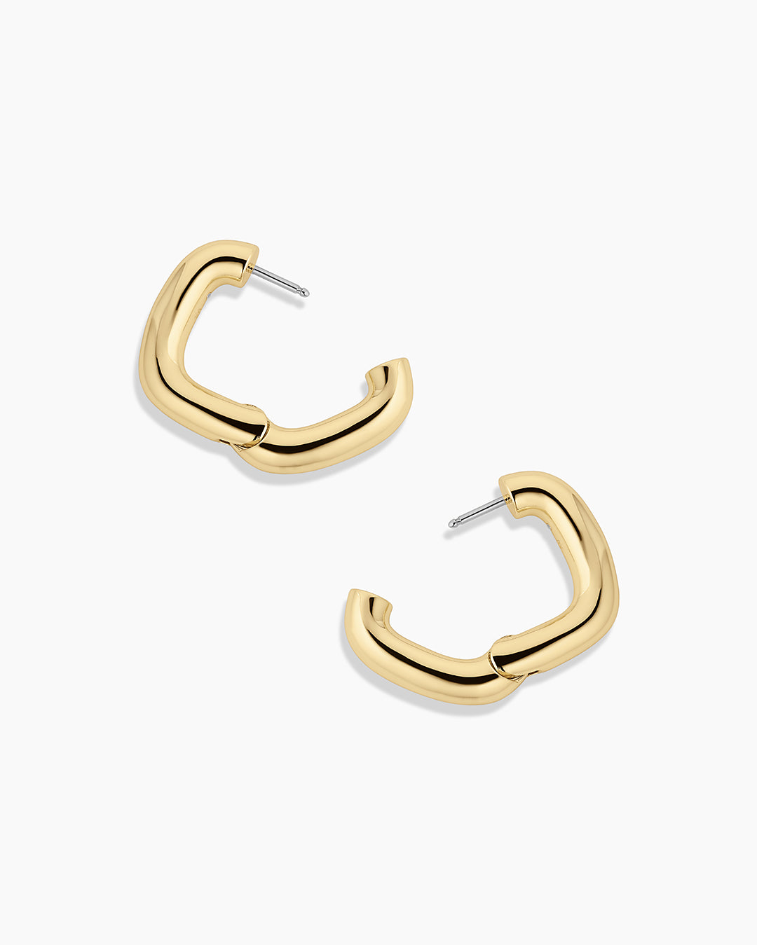 Charlie Hoops || option::18K Gold Plated