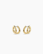 Taner Double Huggies || option::18K Gold Plated