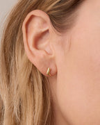 Cowboy Boot Single Stud || option::18K Gold Plated