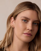 Cowboy Boot Single Stud || option::18K Gold Plated