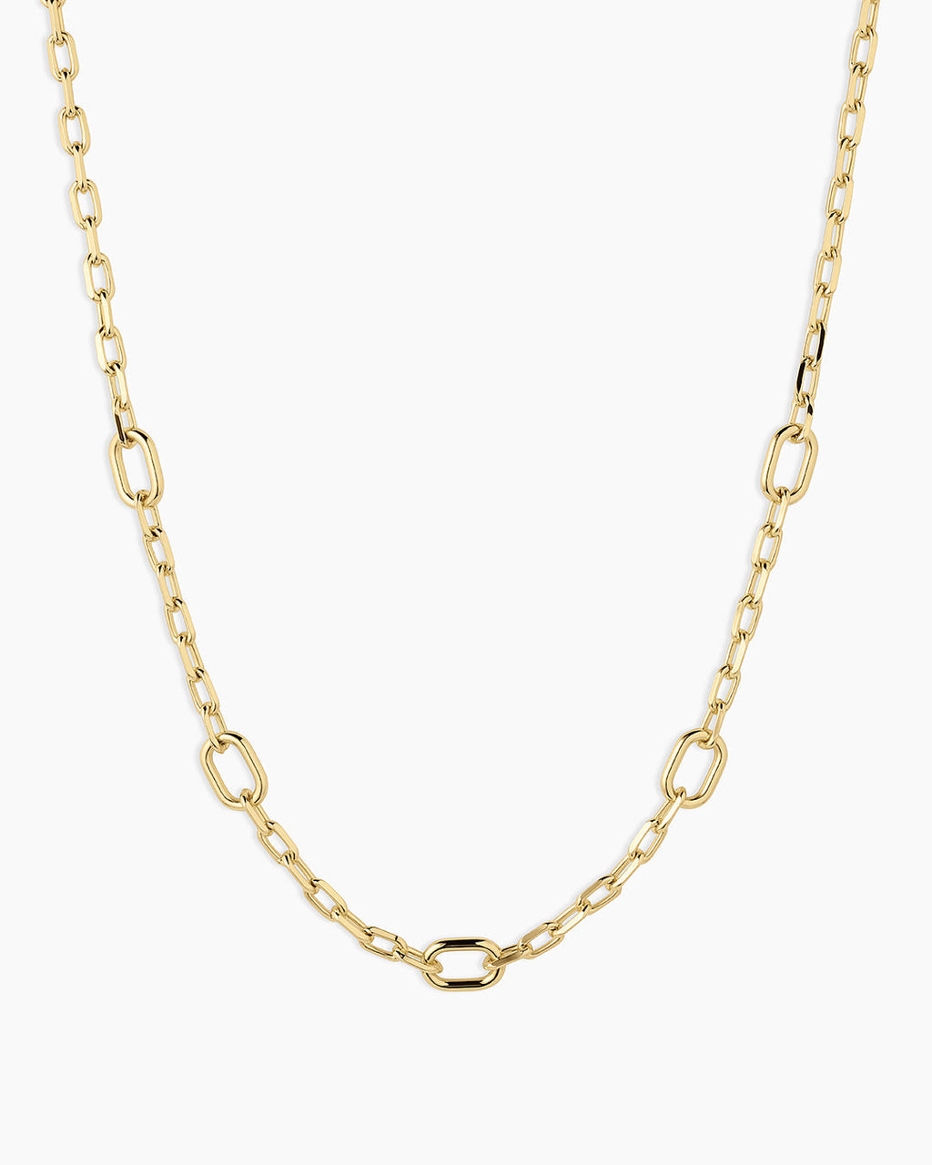 Parker Link Necklace || option::18K Gold Plated