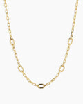 Parker Link Necklace || option::18K Gold Plated