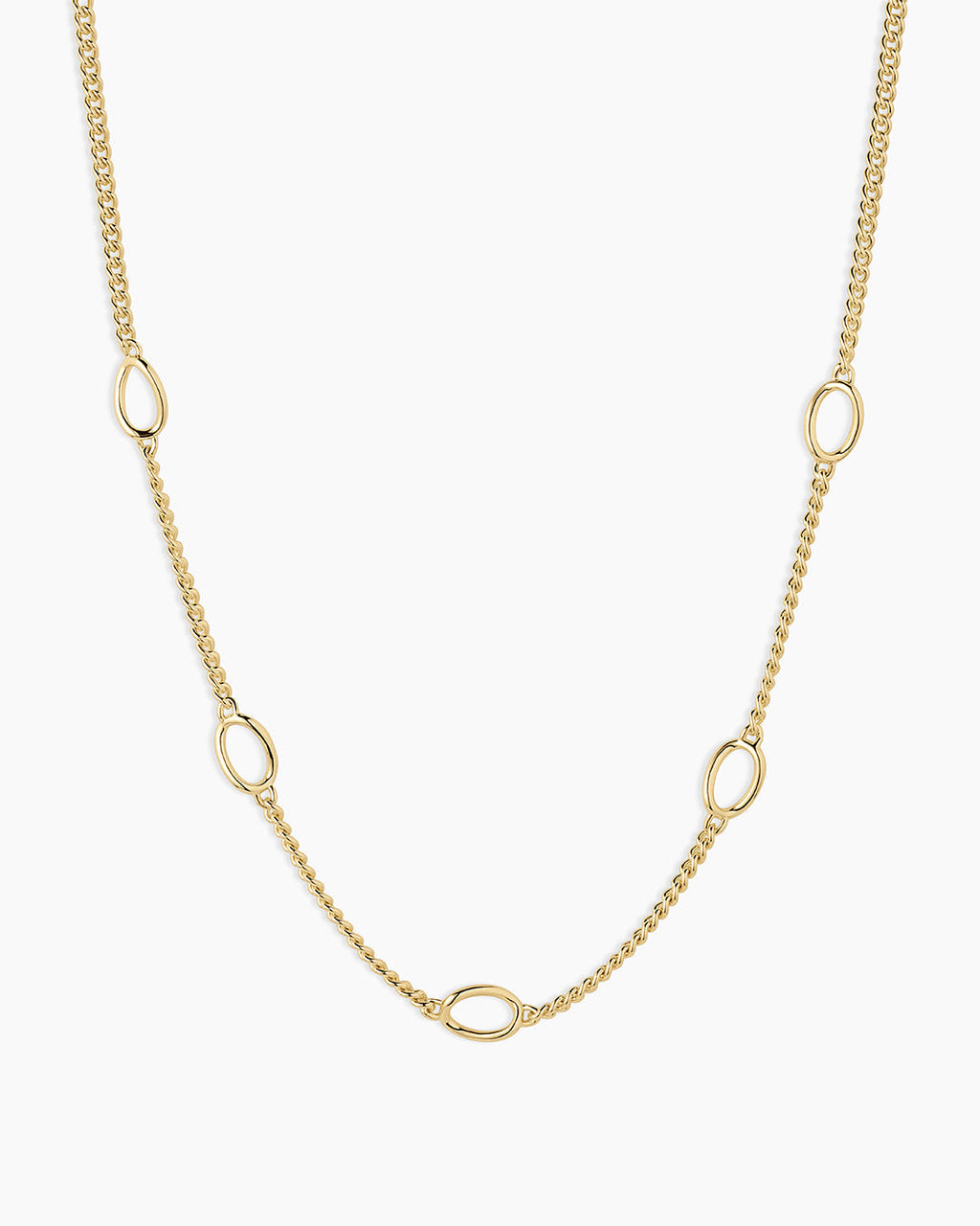 Wilder Link Necklace || option::18K Gold Plated