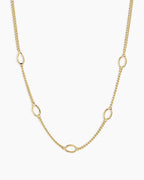 Wilder Link Necklace || option::18K Gold Plated