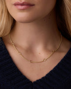 Wilder Link Necklace || option::18K Gold Plated