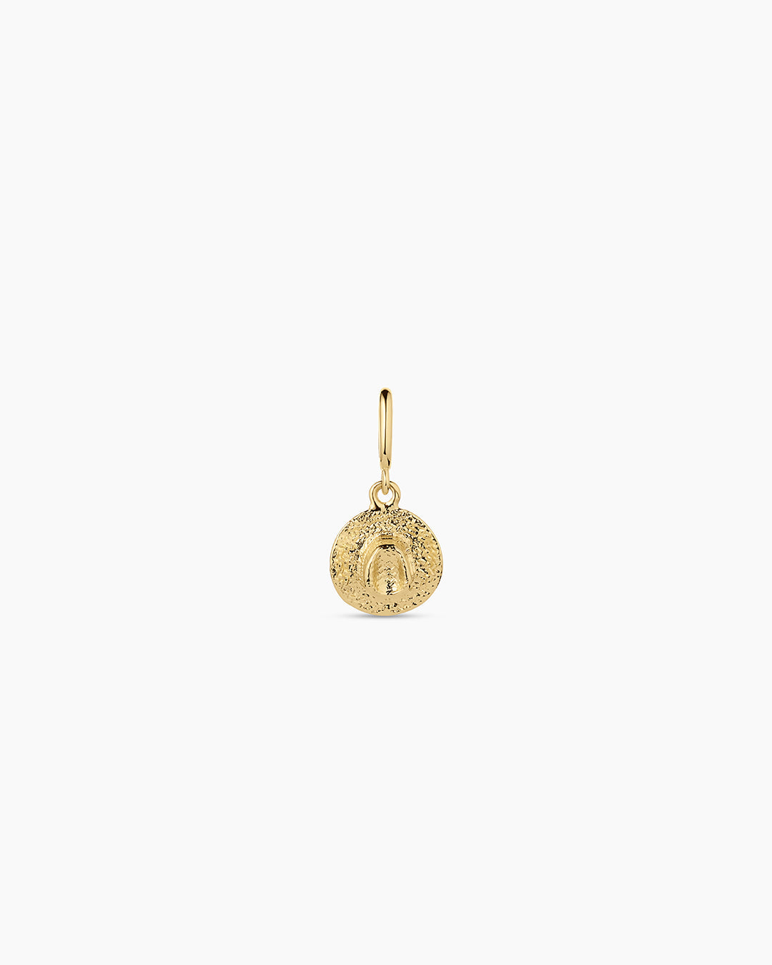 Cowboy Hat Parker Charm || option::18K Gold Plated
