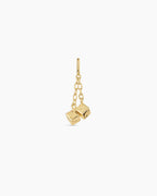 Dice Parker Charm || option::18K Gold Plated