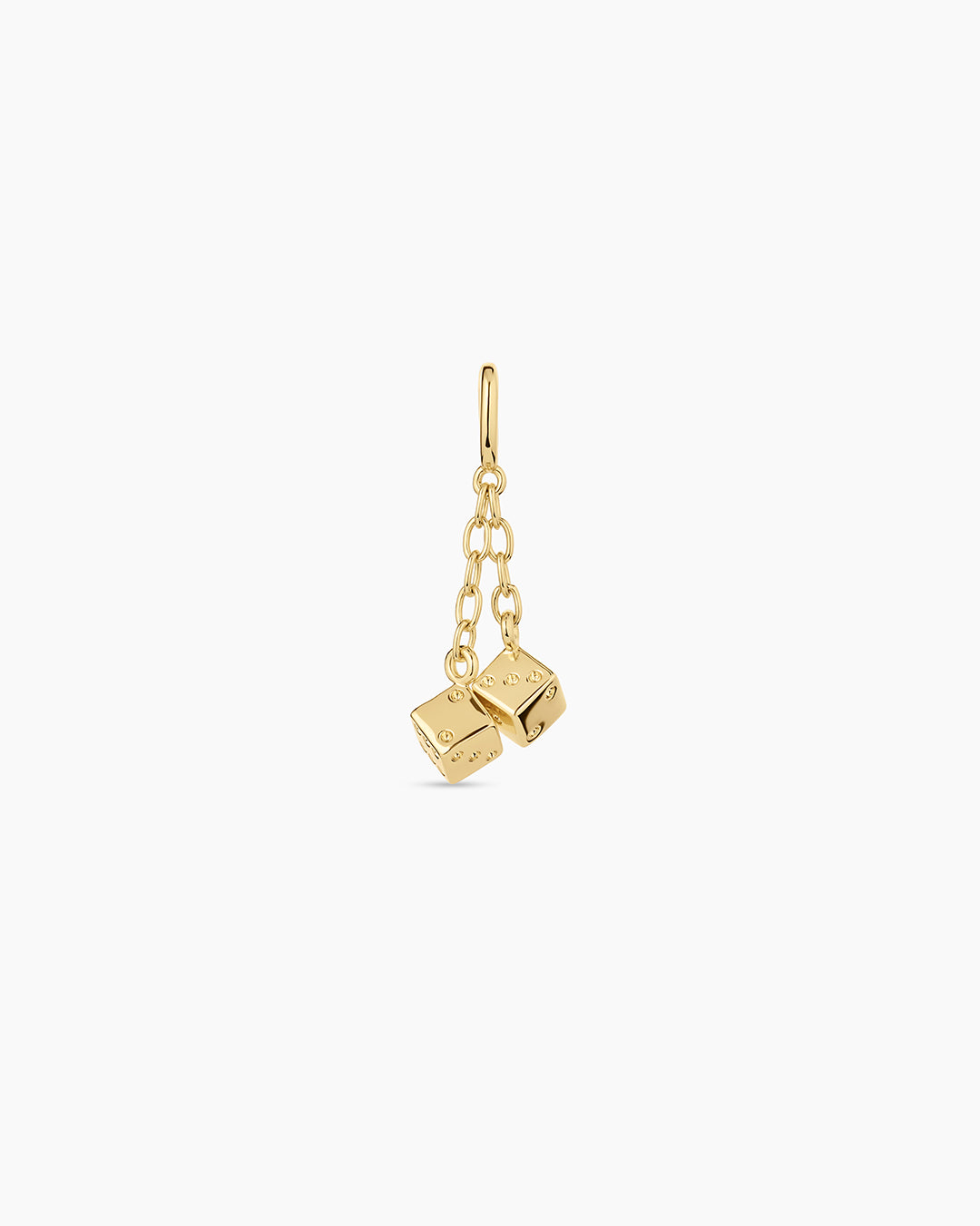 Dice Parker Charm || option::18K Gold Plated