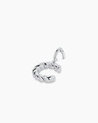 Crew Alphabet Statement Charm || option::Silver Plated, C