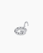 Crew Alphabet Statement Charm || option::Silver Plated, G