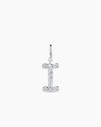 Crew Alphabet Statement Charm || option::Silver Plated, I