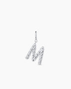 Crew Alphabet Statement Charm || option::Silver Plated, M