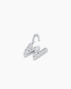 Crew Alphabet Statement Charm || option::Silver Plated, W