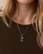 Crew Alphabet Statement Charm || option::Silver Plated, Z