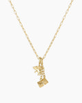 Lucky Parker Charm Necklace || option::18K Gold Plated
