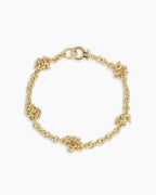 Knotty Bracelet || option::18K Gold Plated