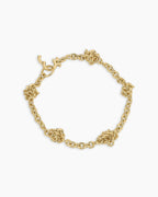 Knotty Bracelet || option::18K Gold Plated