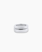 Charlie Ring Set || option::Silver Plated