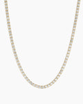Lab Grown Diamond Chain Necklace || option::14K Solid Gold