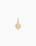 Diamond Butterfly Charm || option::14K Solid Gold