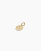 Diamond Butterfly Charm || option::14K Solid Gold
