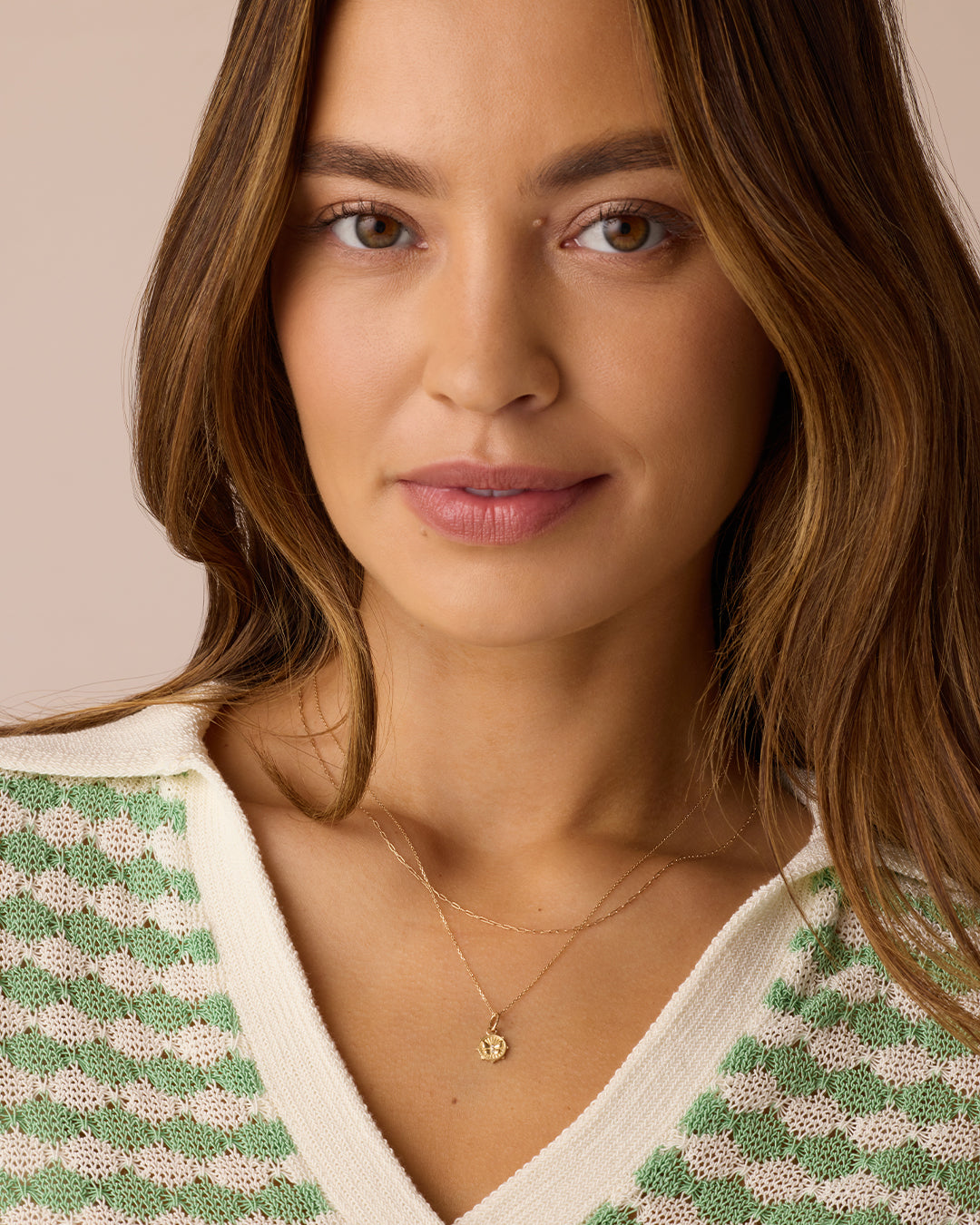 14K Gold Parker Delicate Link Necklace || option::14K Solid Gold