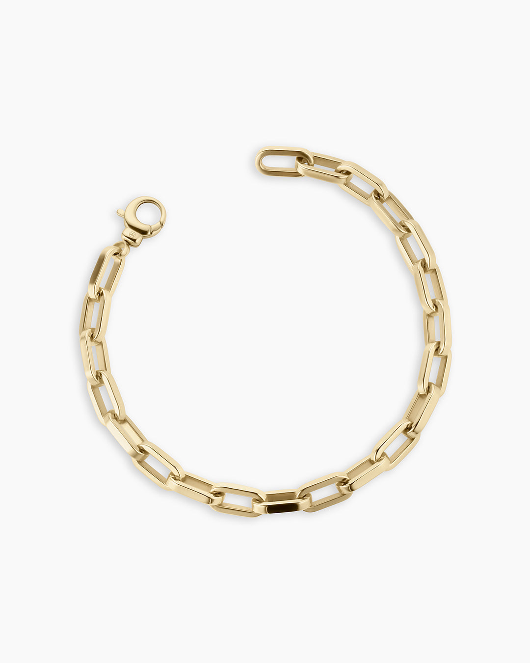14K Gold Parker Luxe Bracelet || option::14K Solid Gold, 6 7/8 in.