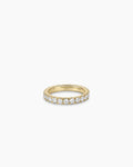 Lab Grown Diamond Eternity Ring || option::14K Solid Gold, 2.6mm