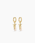 Ocean Cluster Hoops || option::18K Gold Plated