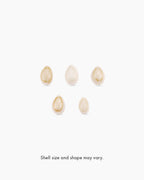 Ocean Cluster Hoops || option::18K Gold Plated