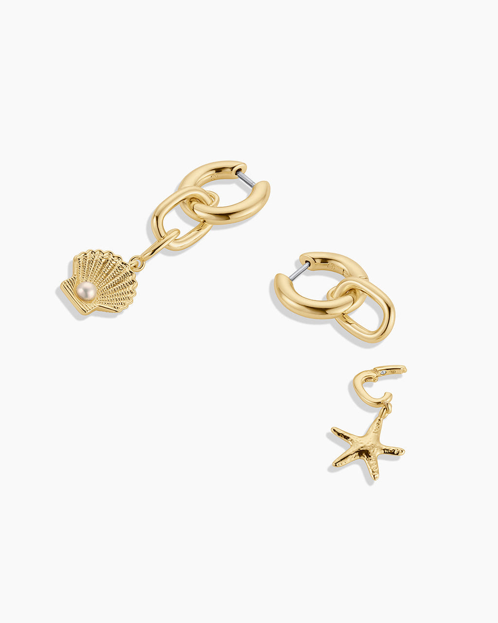 Put a Charm on It Huggies || option::18K Gold Plated